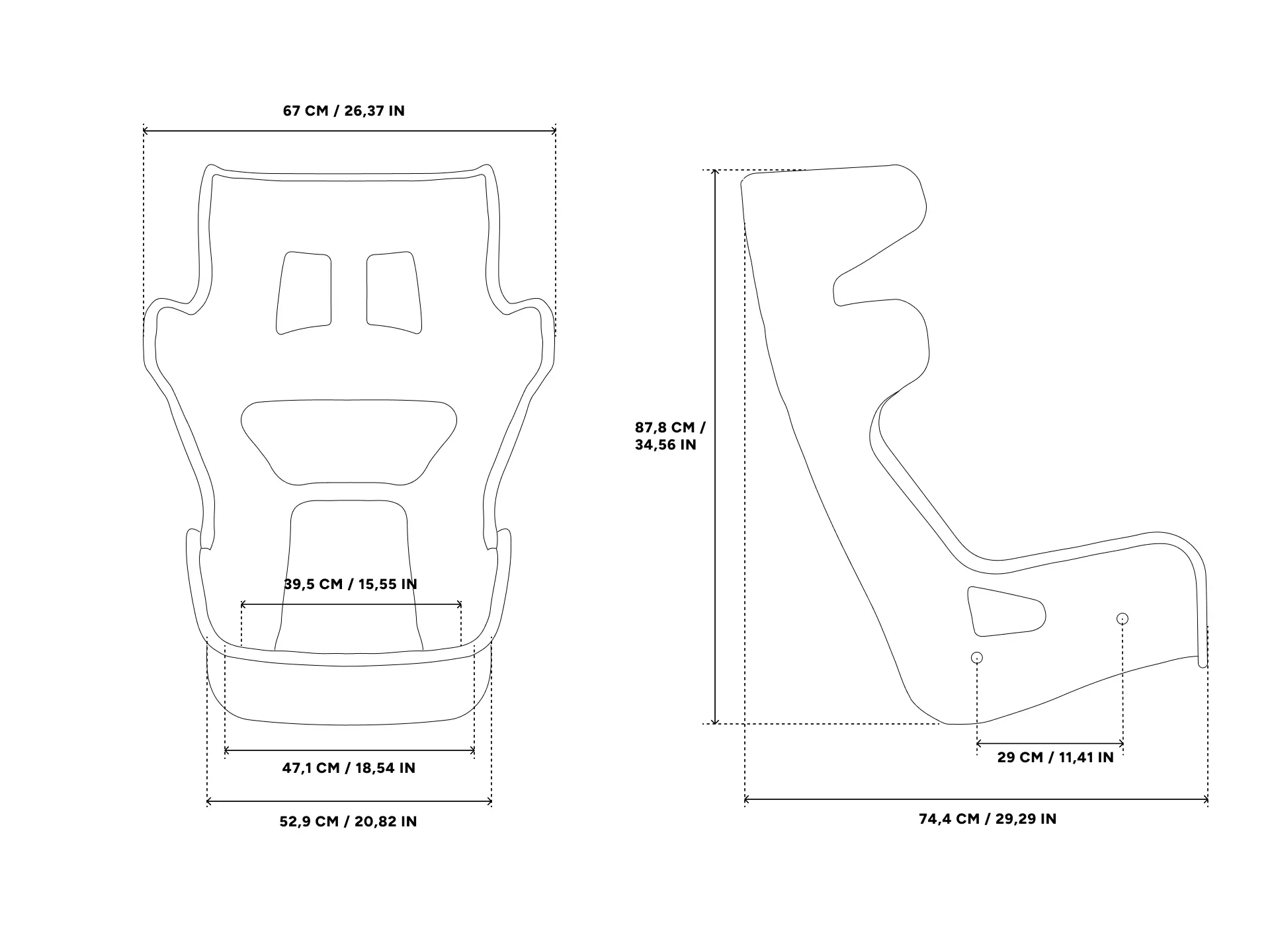 Sabelt GT-Pad XL (FIA) with integrated MTC-P Extreme 2 Seat Haptics - Image 8