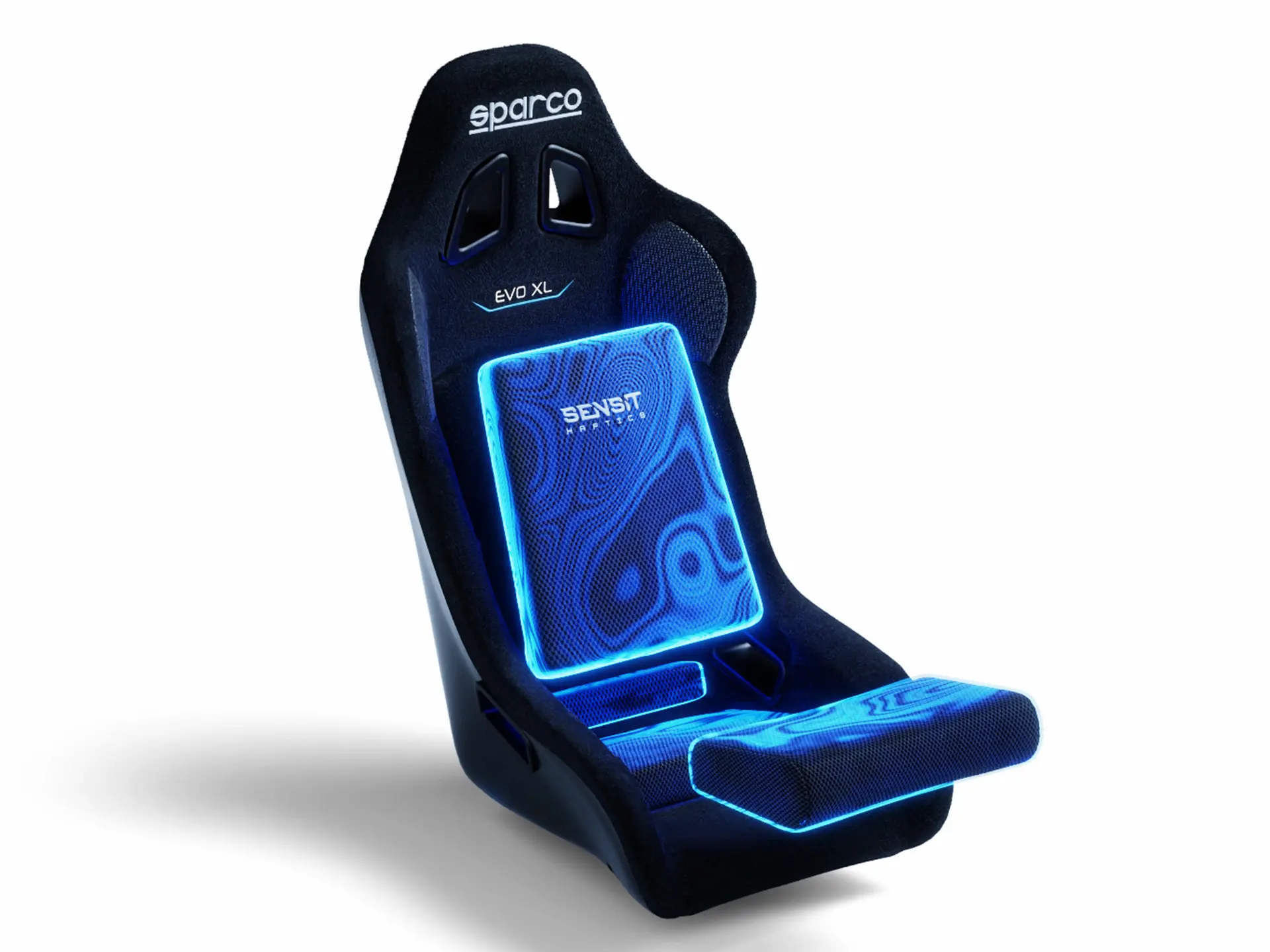 Sparco Evo XL QRT (FIA) with integrated MTC-P Extreme 2 Seat Haptics - Image 6